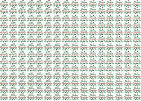 Christmas Wrapping Paper in Vector design. Text and leaf in vector design art.