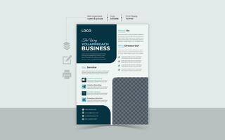 Professional Business Flyer Design vector