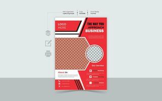 Professional Business Flyer Design vector