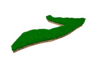 Somalia Map soil land geology cross section with green grass and Rock ground texture 3d illustration png