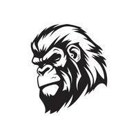 Gorilla Head Vector Images