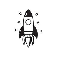 Rocket illustration Vector