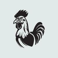 gallo logo vector, ilustración gallo vector