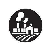 Industrial Building Logo Vector Images