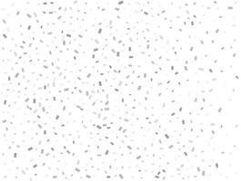 Luxury silver Rectangular glitter confetti background. White festive texture. vector