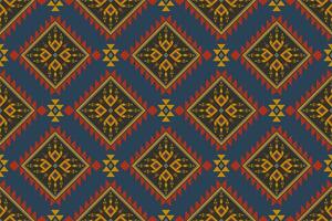 Geometric seamless ethnic pattern. Geometric ethnic pattern can be used in fabric design for clothes, decorative paper, wrapping, textile, embroidery, illustration, vector, carpet vector