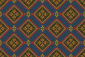 Geometric seamless ethnic pattern. Geometric ethnic pattern can be used in fabric design for clothes, decorative paper, wrapping, textile, embroidery, illustration, vector, carpet vector