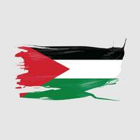 palestine flag in watercolor splash, liberate palestine achieve independence, in vector eps format.