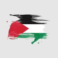 palestine flag in watercolor splash, liberate palestine achieve independence, in vector eps format.