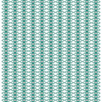 Vector unique abstract background with repeating floral ornaments