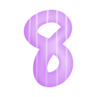 alphabet A-Z and numbers 0-9, Purple with a line pattern. Illustrations of Letters A-Z and numbers 0-9 suitable for making various art projects, A-Z and numbers 0-9 clipart, hand drawing png