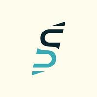 Letter s logo design vector idea with creative and simple concept