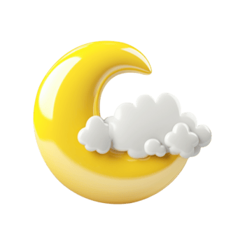 ai generato 3d rendere di un' Luna con su isolato trasparente sfondo png. generato con ai png