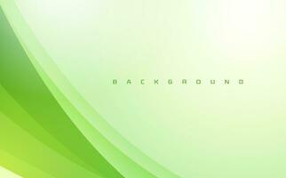 Green Abstract line shape gradient background design vector