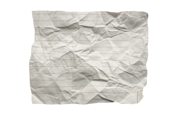 crumpled paper transparent PNG 8494084 PNG