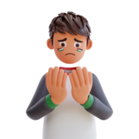 Pray for Palestine 3d illustration png