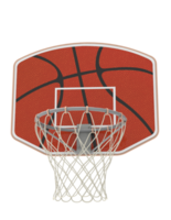 basketball hoop with isolated png