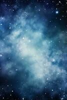an image of the sky with stars and clouds generative ai photo
