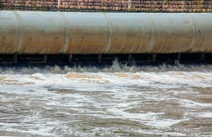 A small hydroelectric power plant in the city of Nitra in Slovakia. photo