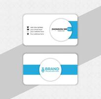 Creative modern business card template design vector
