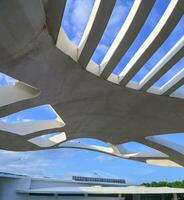 Beautiful futuristic structure photo