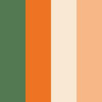 Retro color palate vector