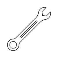 Wrench vector icon