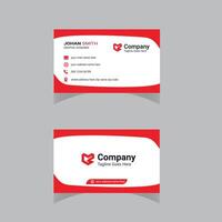 professional business card Design template vector