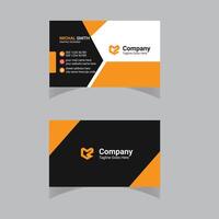 professional business card Design Template vector