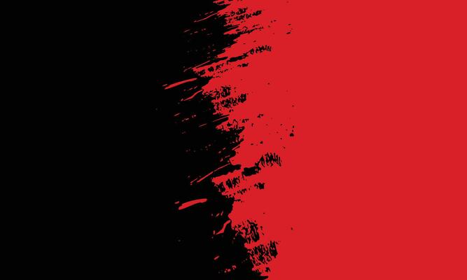 Red and black brush stroke banner background is perfect for adding a bold and eye-catching touch to any design project.