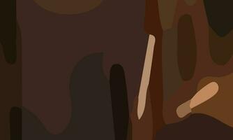 Aesthetic abstract art with a combination of shapes and brown colors. Suitable for background and poster vector