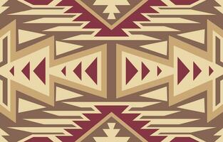 navajo tribal vector sin costura modelo. nativo americano ornamento. étnico sur occidental decoración estilo. boho geométrico ornamento. vector sin costura modelo. mexicano frazada, alfombra. tejido alfombra