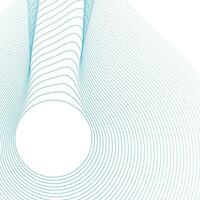 Blue white minimal lines abstract futuristic tech background vector