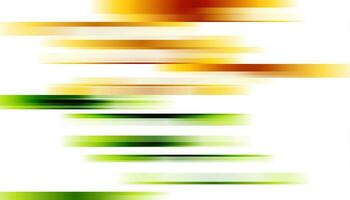 Vibrant orange and green geometric stripes abstract tech background vector