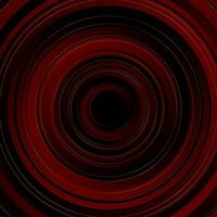 Dark red and luxury golden circles abstract tech background vector