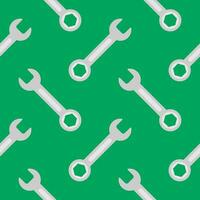 Wrench seamless pattern vector illustration. Suitable for backgrounds, wallpapers, fabrics, textiles, wrapping papers, printed materials, and many more.