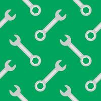 Wrench seamless pattern vector illustration. Suitable for backgrounds, wallpapers, fabrics, textiles, wrapping papers, printed materials, and many more.