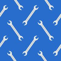 Wrench seamless pattern vector illustration. Suitable for backgrounds, wallpapers, fabrics, textiles, wrapping papers, printed materials, and many more.
