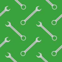 Wrench seamless pattern vector illustration. Suitable for backgrounds, wallpapers, fabrics, textiles, wrapping papers, printed materials, and many more.