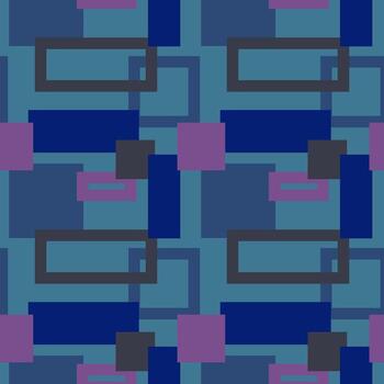 Seamless square pattern background vector