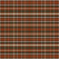 Tartan plaid pattern with texture and retro color. vector