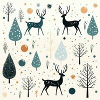 christmas background vector