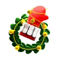 3d icono especial para Navidad día png