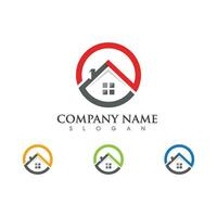 Property and Construction Logo design vector