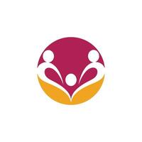 Community, network and social icon vector