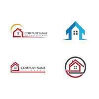 Property and Construction Logo design vector