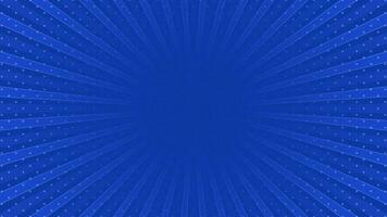 Dark blue sun rays retro with paper texture background. Abstract burst sun rays pattern design. Vector illustration