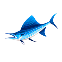 AI generated Swift Sailfish in their Natural Habitat Colorful Marine Life, Ai Generative png