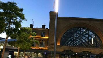 Railway Platform and Trains at Central London England, UK. June 4th, 2023 video