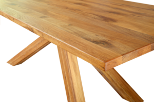 Wooden table elements close view png, isolated object png